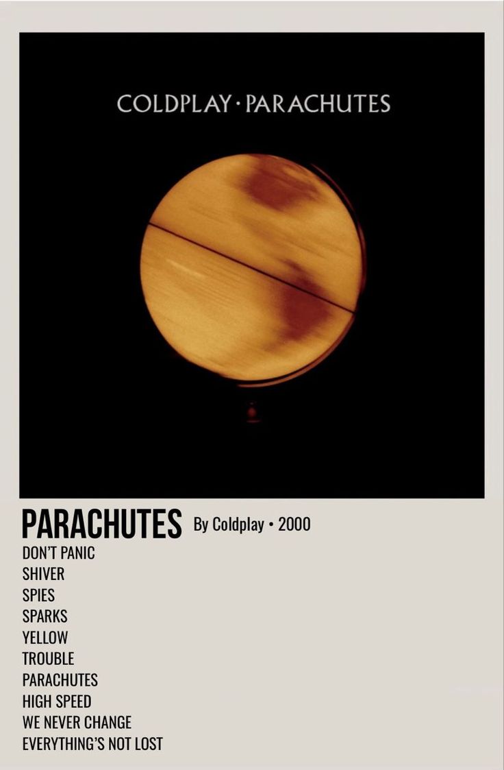 Parachutes Coldplay