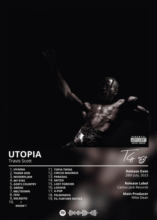 Travis Scott - Utopia Album Cover