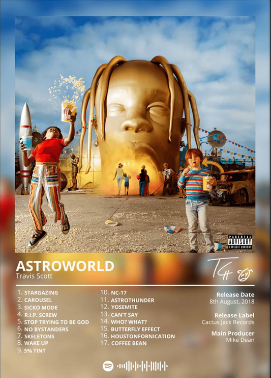 Travis Scott - Astroworld Album Cover
