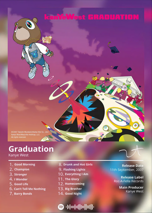 Kayne West - Graduation Album Cover