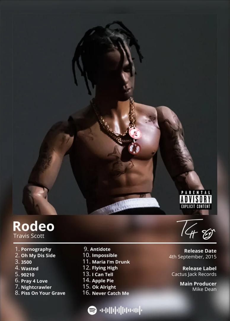 Travis Scott - Rodeo Album Cover