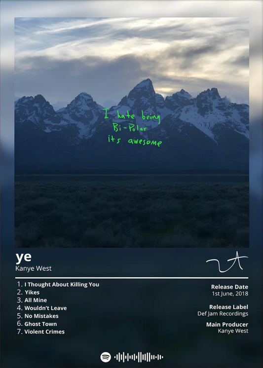 Kayne West - Ye Album Cover